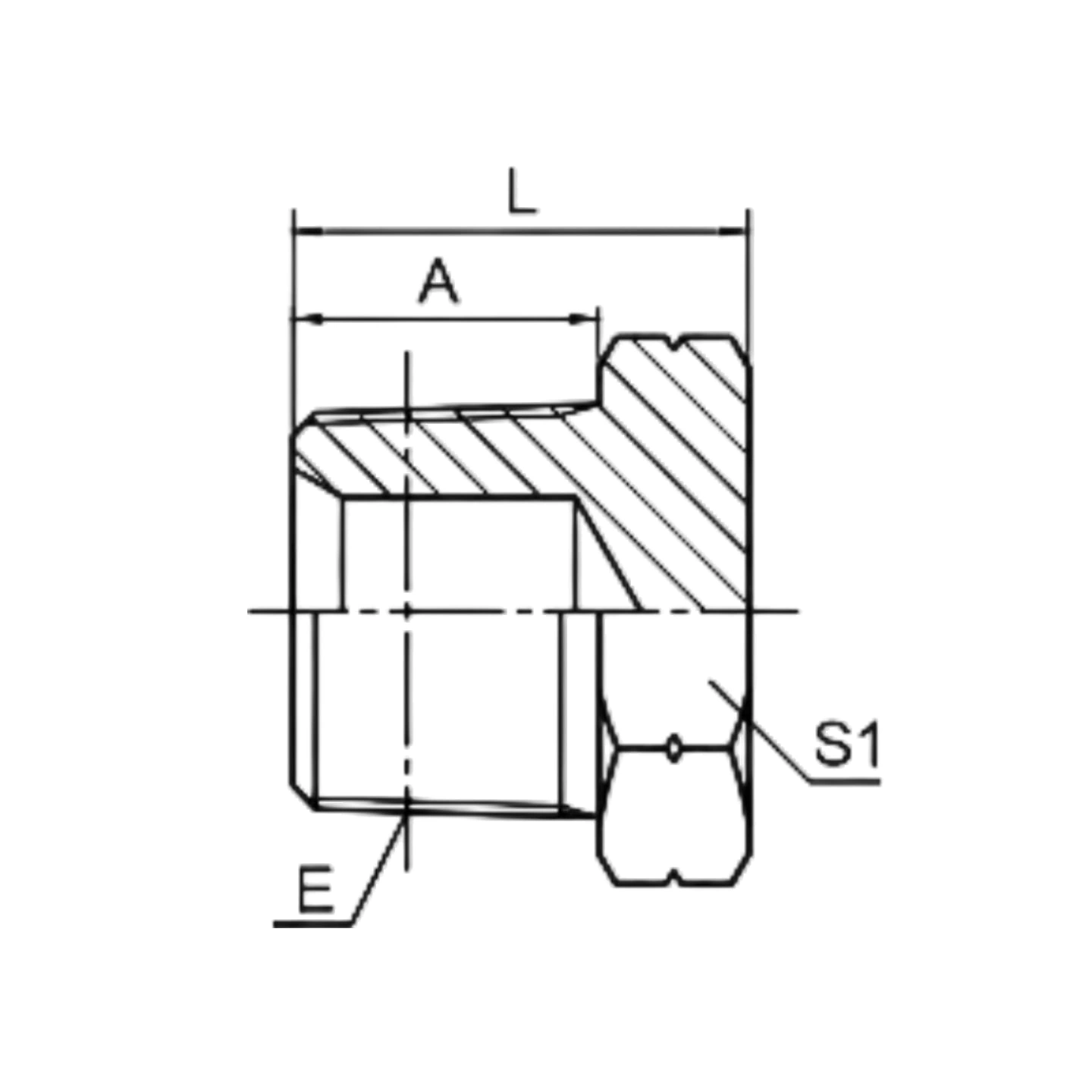 4T-SP BSPT MALE PLUG